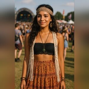 3/$15! Garage Black Lace Bandeau